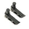 Cales pieds noir Tuning type3 pour Pocket Bike, Pièces Pocket Bike