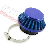 Filtre Racing pour pocket bike - Bleu, Pièces Pocket Bike