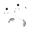 Kit machoires spéciales pour embrayage 2 branches Zocchi, Pièces Pocket Blata MT4