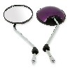 Lot de rétroviseurs pour Citycoco - Violet Metalisé, Pièces Citycoco