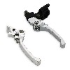 Paire de levier Dirt Bike en aluminium UD Racing ( Alu-Noir ), Pieces Dirt Bike