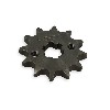 Pignon renforcé de 12 dents pour dirt (428 : Ø:17mm), Pieces Dirt Bike