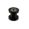 Roulette de tendeur de chaine pour Dirt Bike (Noir), Pieces Dirt Bike