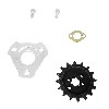 Pignon déporté + déport arrière pour Monkey (16, dents, 7mm), Pièces Skymini Monkey - Gorilla