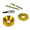 Adaptateur pour Filtre à Air de 30 mm avec Starter Intégré (Or), Pieces Dirt Nitro