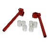 Guidons Bracelet Rouge Tuning Pocket bike (type 3), Pièces Pocket Blata MT4