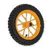Roue arrière complète pocket bike Cross (8'' jaune), Pièces Pocket Cross