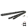 Chaine 70 Maillons RENFORCÉE Gros Pas T8F pour Pocket Cross, Pièces Pocket Cross