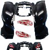 Carenage Quad shineray 200cc + Autocollants (arriere), Pièces Quad Chinois 200cc