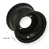 Jante arrière Quad 200cc Noire (18x9.5-8) 170mm, Pièces Quad Chinois 200cc