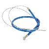 Câbles de frein Avant tuning Bleu (35cm), Pièces Racing pocket ZPF