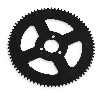 Couronne pocket bike petit pas renforcée de 76 dents, Pièces Racing pocket ZPF