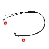 Câble d'Accélérateur Coudé pour Quads Shineray 250ST-9C, Pièces Shineray 250 ST9C