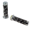 Poignées Écailles pour Pocket Supermotard (Noir-Argent), Pièces Pocket Supermotard