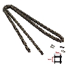 Chaine 72 Maillons RENFORCÉE Petit Pas H25 pour Pocket Supermotard, Pièces Pocket Supermotard