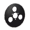 Couronne Renforcée 60 Dents 3 Trous pour Chaine Petit Pas de Pocket Supermotard (Type 2), Pièces Pocket Supermotard