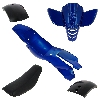 Carénage Bleu pour Pocket Quad Type 2, Pieces pocket quad