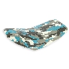 Selle pour pocket quad camouflage bleu, Pieces pocket quad