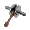 Vilebrequin Masses Pleines Racing pour Pocket Quads (Axe de Ø12mm), Pieces pocket quad