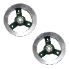 Jante arrière pocket quad Verte-Alu (type 1), Pieces pocket quad