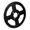 Couronne Renforcée 68 Dents 3 Trous pour Chaine Petit Pas de Pocket Quads, Pieces pocket quad