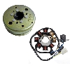Stator + volant magnetique scooter Chinois 50cc 4temps (4 fils), Pièces scooter chinois