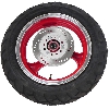 Roue Avant Scooter Chinois 50cc ( rouge ), Pièces Scooter Jonway