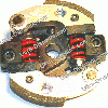 Embrayage Carbone Bizetamotor 2 branches pour polini 911, Pièces Polini 911 GP3