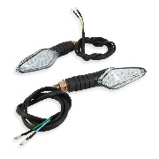 Paire de Clignotants à Leds Scooter Baotian BT49QT-11