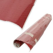 Rouleau autocollant de covering imitation carbone pour de Mini Citycoco (Rouge)