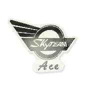 Autocollant SkyTeam Ace pour réservoir Ace (droit)