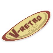 Autocollant pour Skyteam V-Retro 250cc