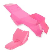 Carénage Rose pour moto Pocket Supermotard - Type 2