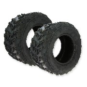 Paire de pneu Arriere pour Quad Shineray 250 STIXE ST9E (20x10-10)