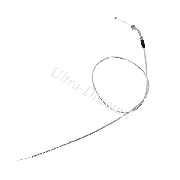 Cable d'accélérateur dirt bike (Chrome , 125cm - 115cm , Type A)