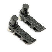 Cales pieds noir Tuning type3 pour Pocket Bike