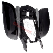 Carénage Arrière Noir-Gris pour quad Shineray 200cc STIIE
