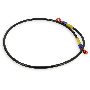 flexible de frein 100cm (Noir)