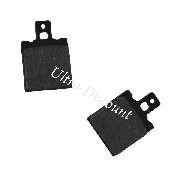 Plaquette de frein avant pour Scooter Baotian BT49QT-7 (type 1)