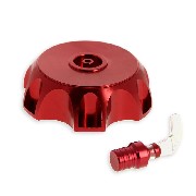 Bouchon d'essence Quad Bashan 200cc (Rouge, BS200S-3)