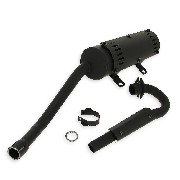 Pot d'échappement Quad Bashan 200cc (BS200S-7)