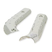 Toles d'échappement chromé pour Skyteam Dax 50-125cc