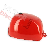 Réservoir rouge pour Gorilla 50cc à 125cc (après 09-2015)