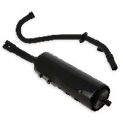 Pot d'échappement PBR 125cc (ST125)