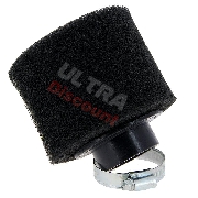 Filtre à air double Mousse Noir (36mm)