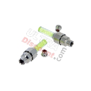 Paire de Bouchons de Valves Lumineux pour Pocket Cross