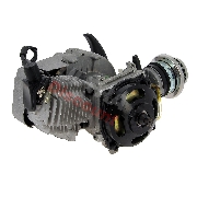 Moteur d'Origine Complet 49cc avec Cloche Noire pour Pocket Cross