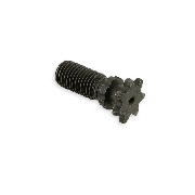 Pignon renforcé 7 dts pas Américain de 10mm petit pas
