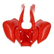 Carénage Avant pour quad 200cc ( Rouge )