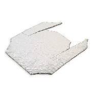 Protection de réservoir en Aluminium pocket bike Zpf